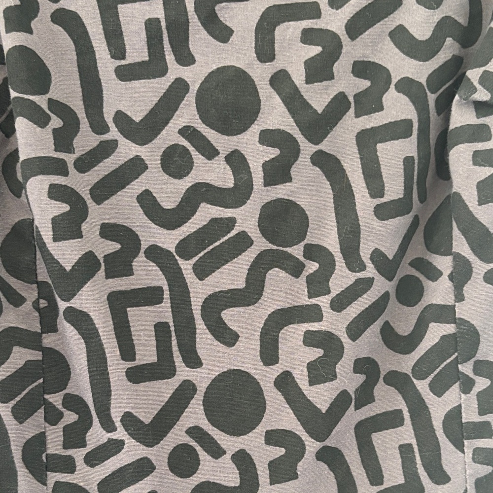 Nooworks Black And Gray Patterned Mini Dress - image 3